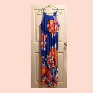 Floral maxi dress